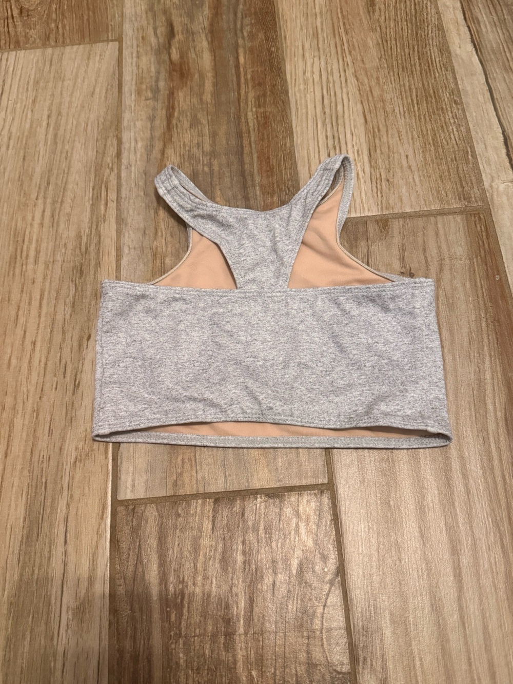 Kortni Jeane Mini Gray Razorback Swim Top - Picture 2 of 2